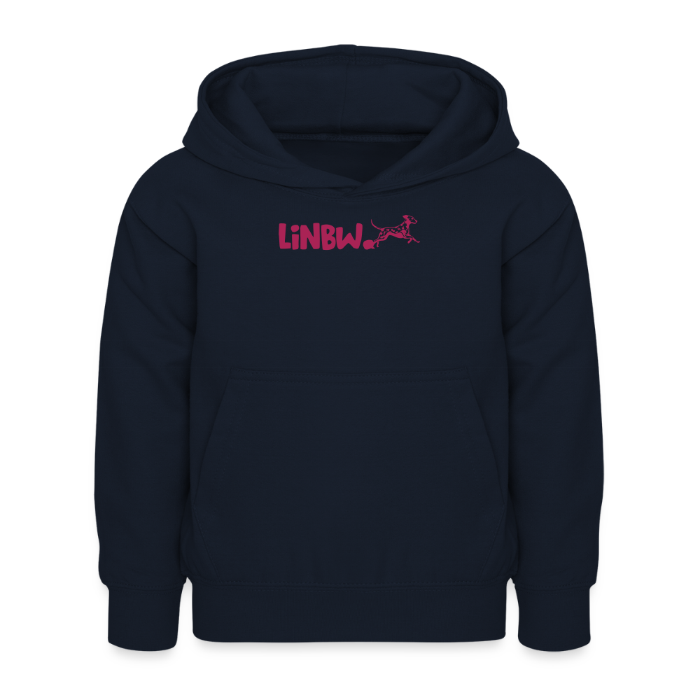 LiNBW. Kinder Hoodie Life is not just black and white - Navy