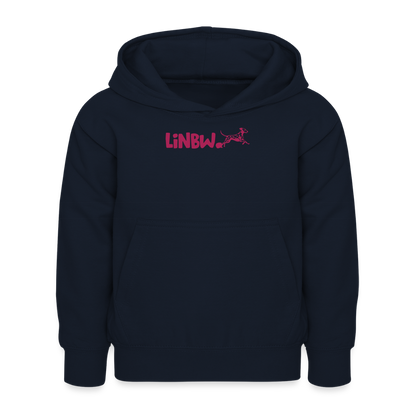 LiNBW. Kinder Hoodie Life is not just black and white - Navy