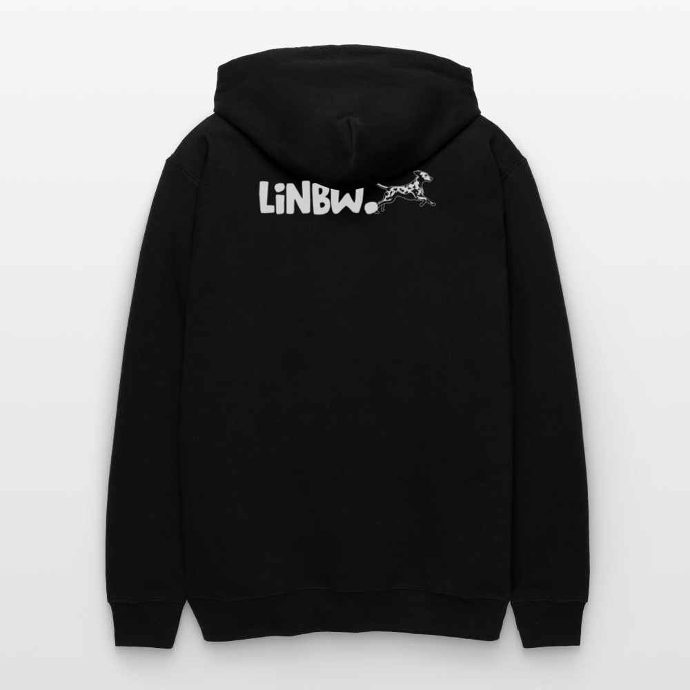 LiNBW. Männer & Frauen Hoodie Life is not just black and white - Schwarz