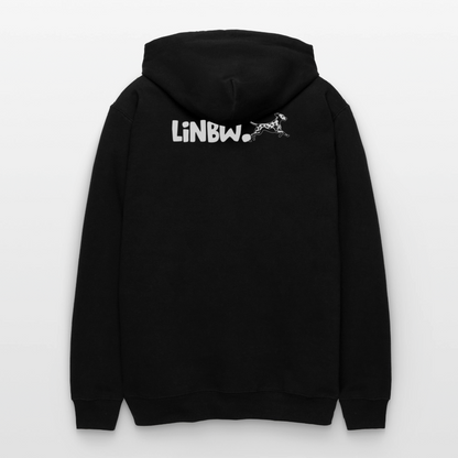 LiNBW. Männer & Frauen Hoodie Life is not just black and white - Schwarz