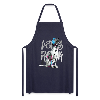 Kochschürze „Let’s Rock“ – Für Dalmatiner-Fans mit Rhythmus im Blut - Navy
