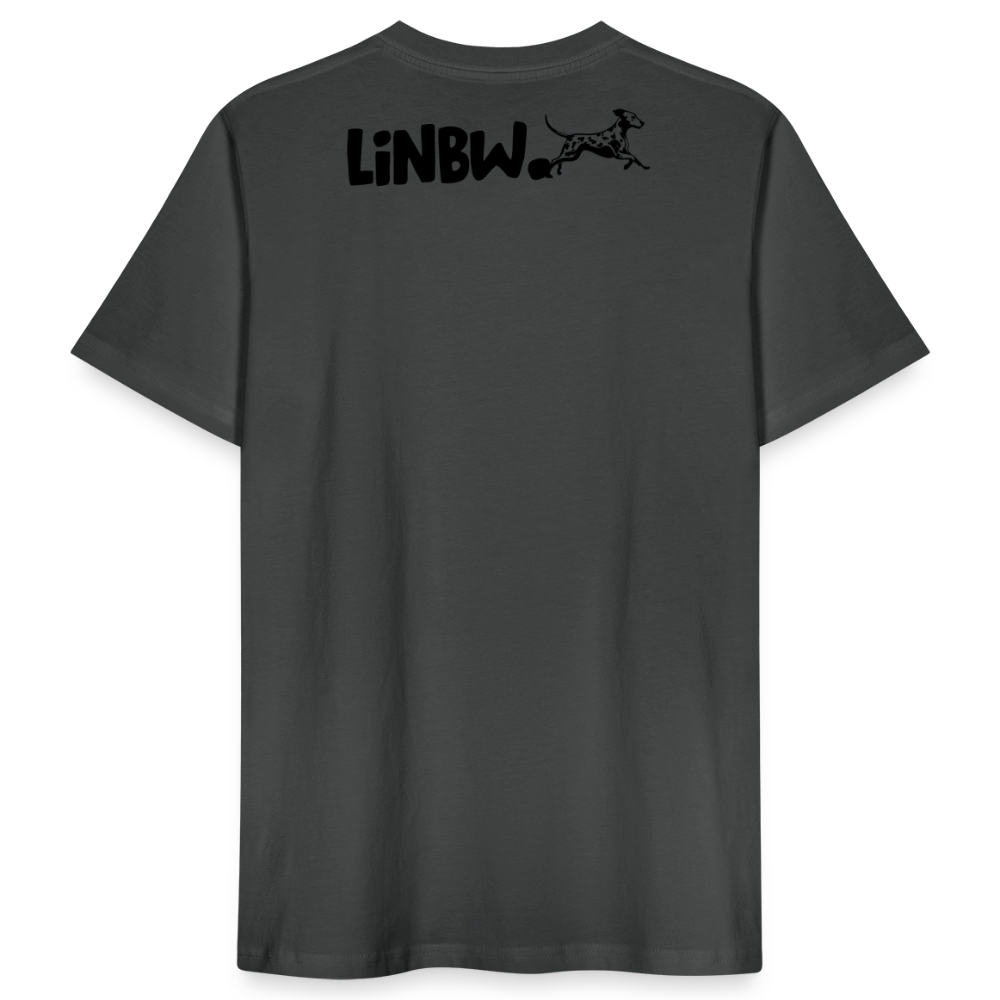 LiNBW. Männer T-Shirt Life is not just black and white - Anthrazit