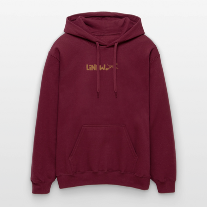 LiNBW. Männer & Frauen Hoodie Life is not just black and white - Maroon