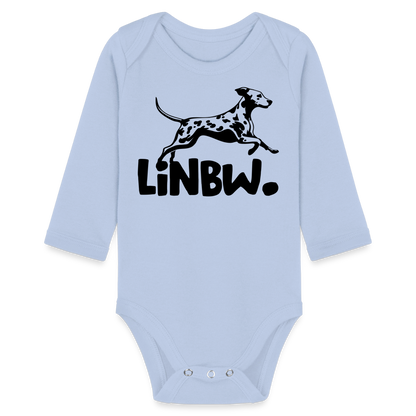 Baby-Body „LINBW Signature“ – Mit Dalmatinerlogo - Sky