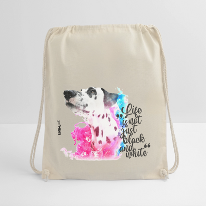 LiNBW. Turnbeutel Dalmatiner Life is not just black and white - Natur