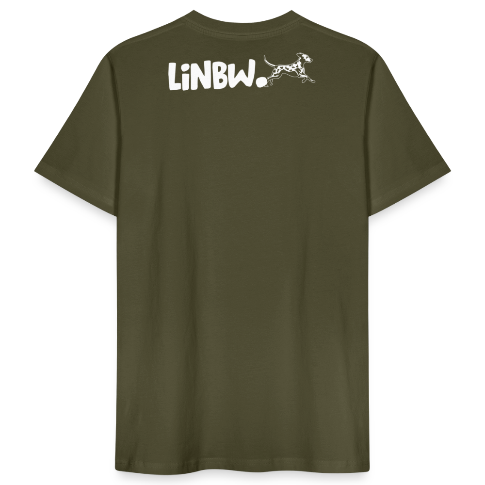 LiNBW. Männer T-Shirt Life is not just black and white - Khaki