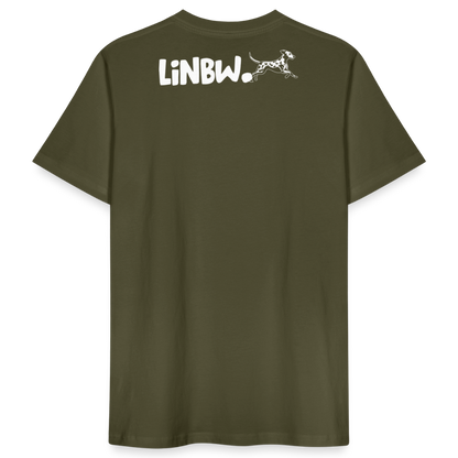 LiNBW. Männer T-Shirt Life is not just black and white - Khaki