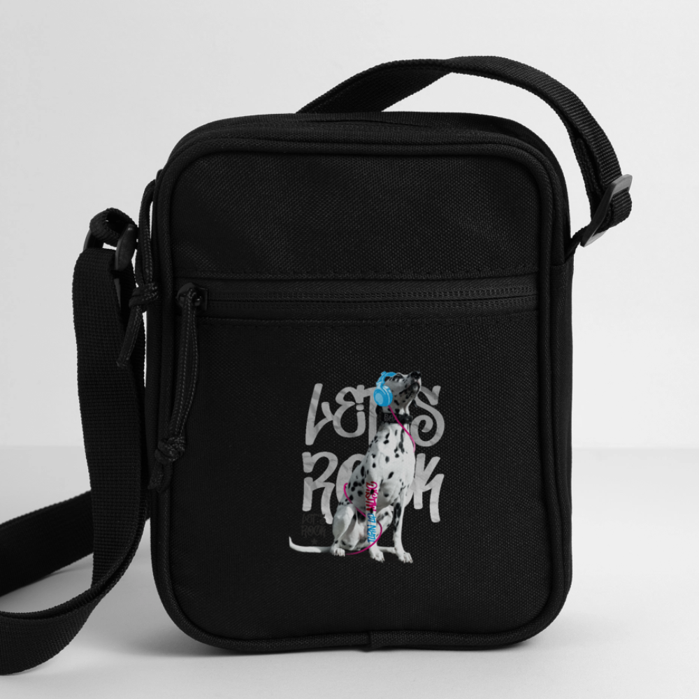 LiNBW. Crossbody Bag Dalmatiner Let´s Rock - Schwarz