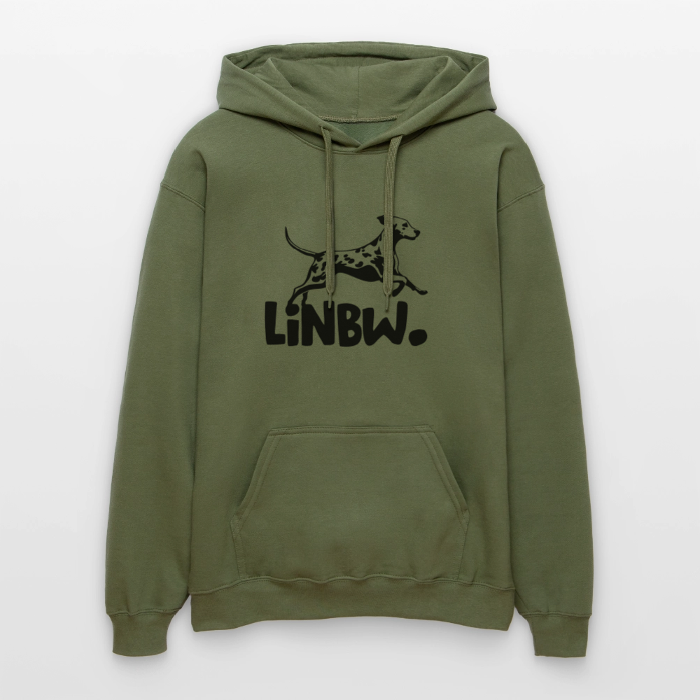 LiNBW. Männer & Frauen Hoodie - Militärgrün