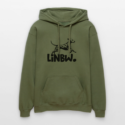 LiNBW. Männer & Frauen Hoodie - Militärgrün
