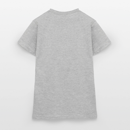 LiNBW. Frauen T-Shirt Schnurren ist mein Soundtrack - Grau meliert