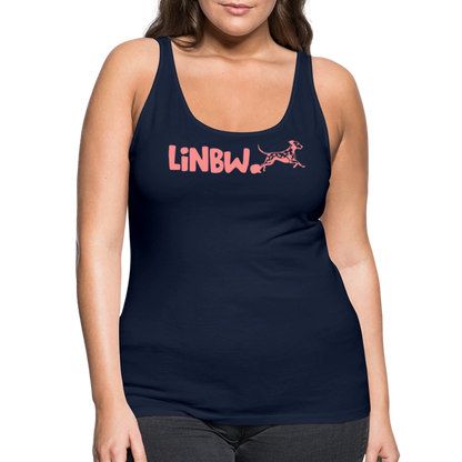 LiNBW. Frauen Tank-Top Life is not just black and white - Navy