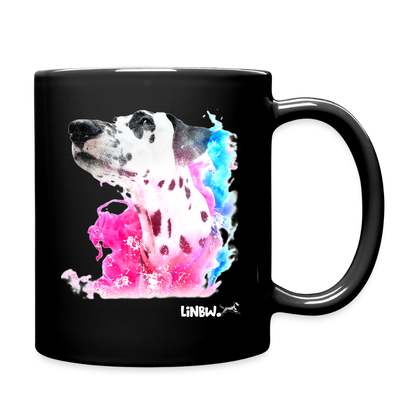 LiNBW. Keramiktasse Dalmatiner Life is not just black and white - Schwarz