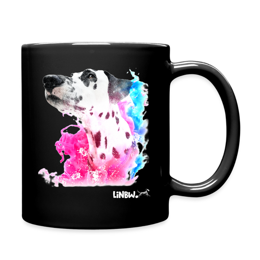 LiNBW. Keramiktasse Dalmatiner Life is not just black and white - Schwarz