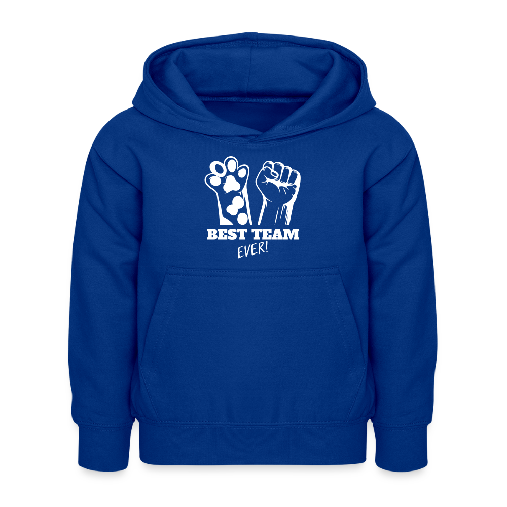 LiNBW. Kinder Hoodie Best Team Ever - Royalblau