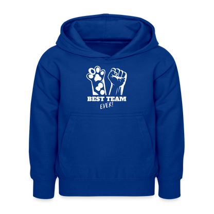 LiNBW. Kinder Hoodie Best Team Ever - Royalblau