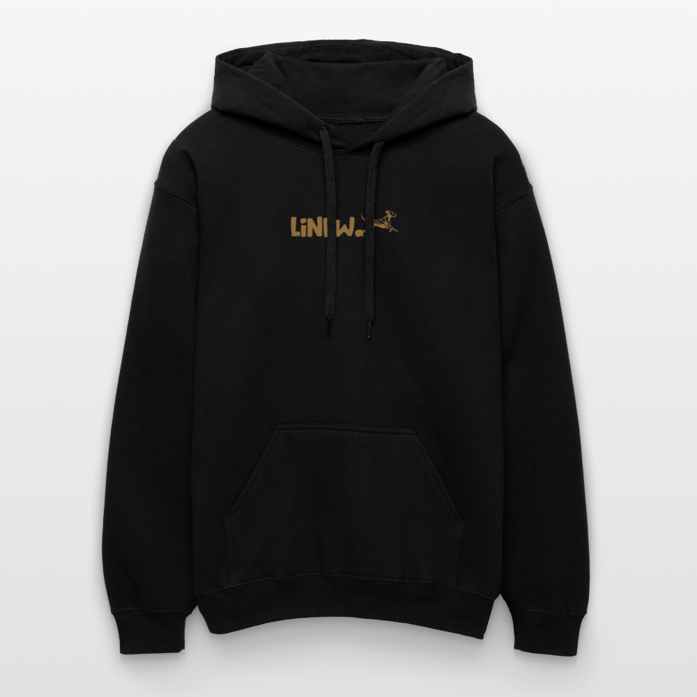 LiNBW. Männer & Frauen Hoodie Life is not just black and white - Schwarz