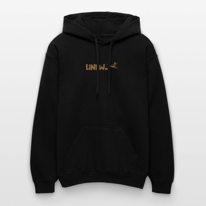 LiNBW. Männer & Frauen Hoodie Life is not just black and white - Schwarz
