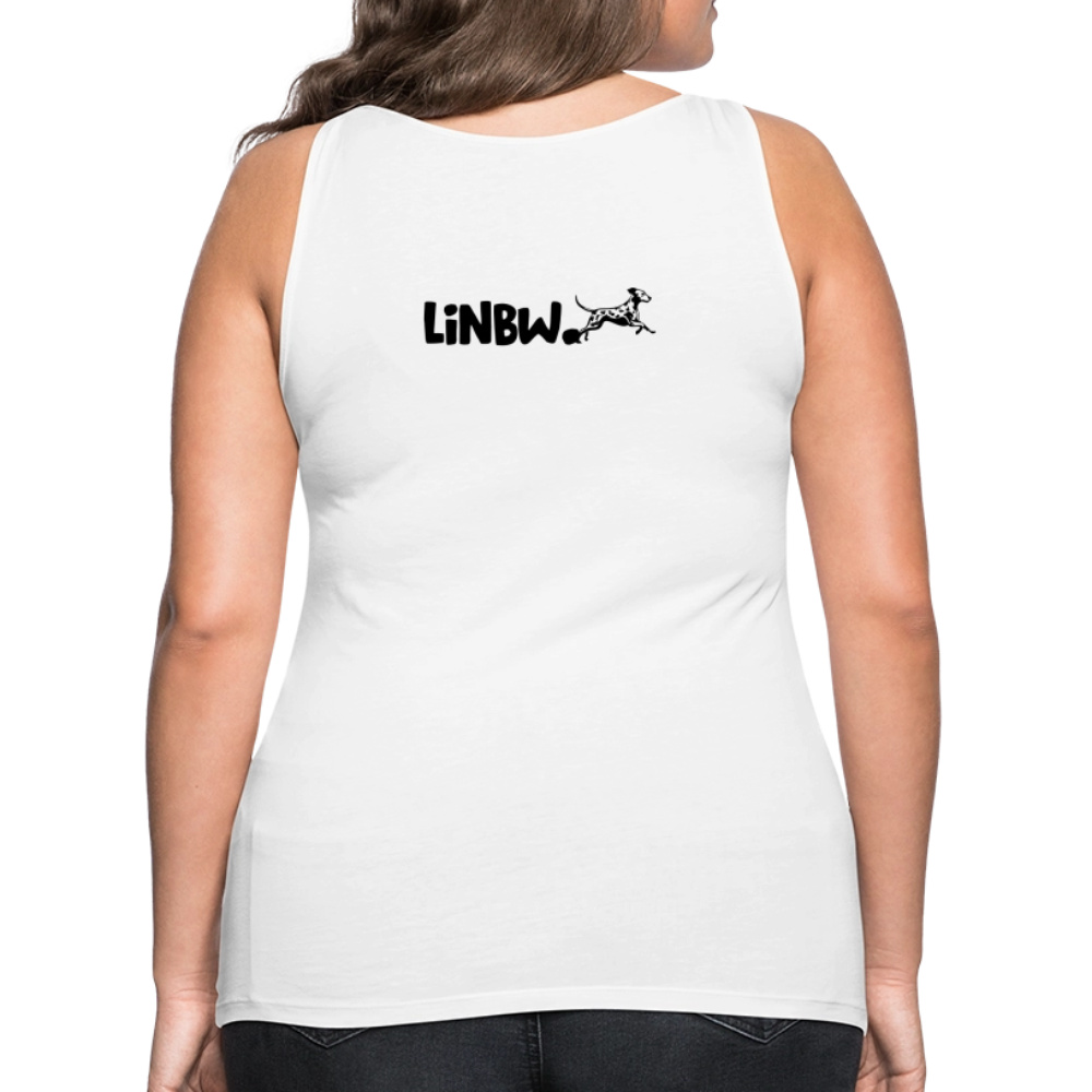 LiNBW. Frauen Tank-Top Life is not just black and white - Weiß