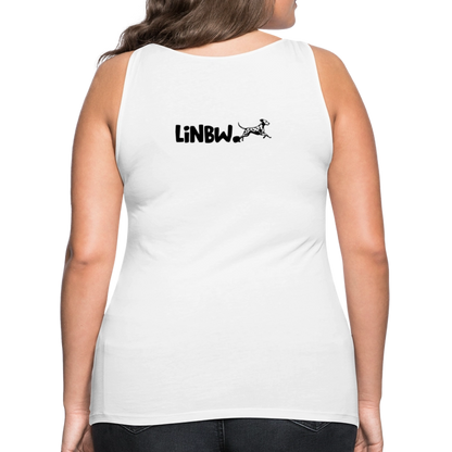 LiNBW. Frauen Tank-Top Life is not just black and white - Weiß