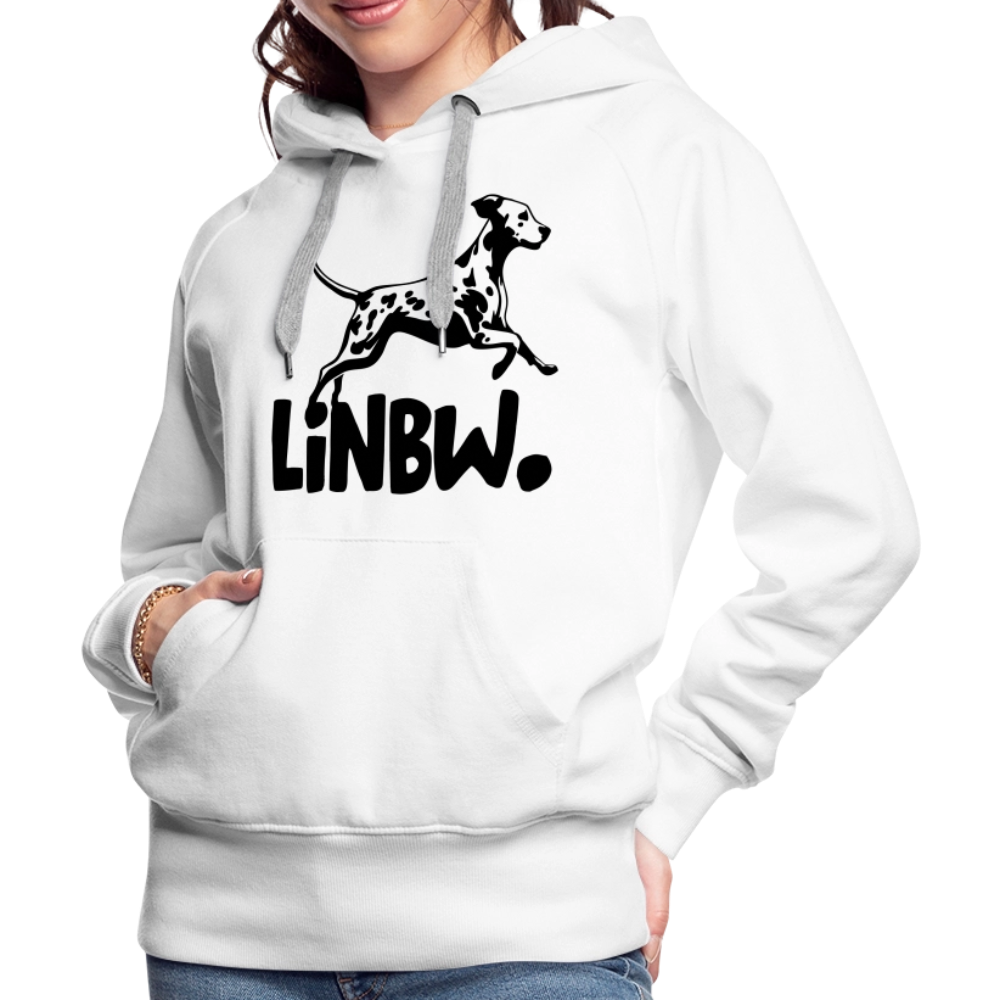 LiNBW. Frauen Hoodie - Weiß