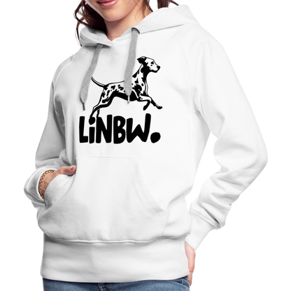 LiNBW. Frauen Hoodie - Weiß