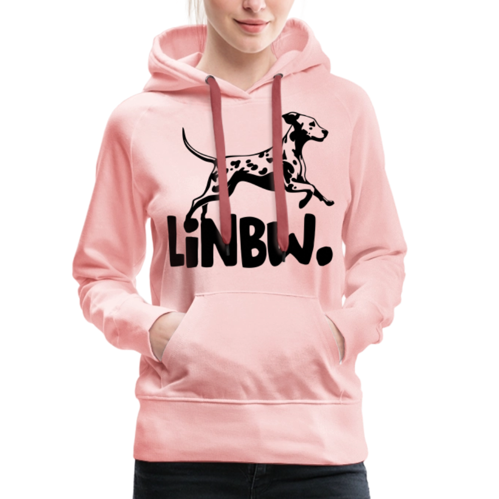 LiNBW. Frauen Hoodie - Kristallrosa