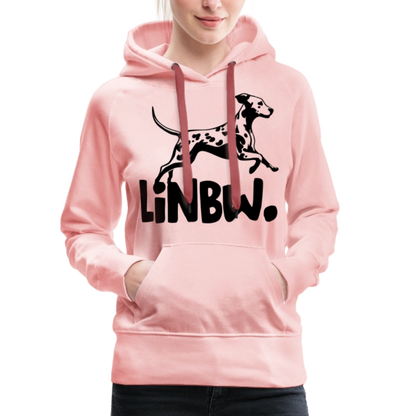 LiNBW. Frauen Hoodie - Kristallrosa