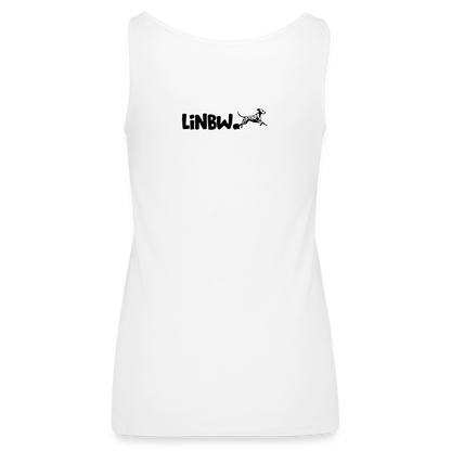 LiNBW. Frauen Tank-Top Dalmatiner Life is not just black and white - Weiß