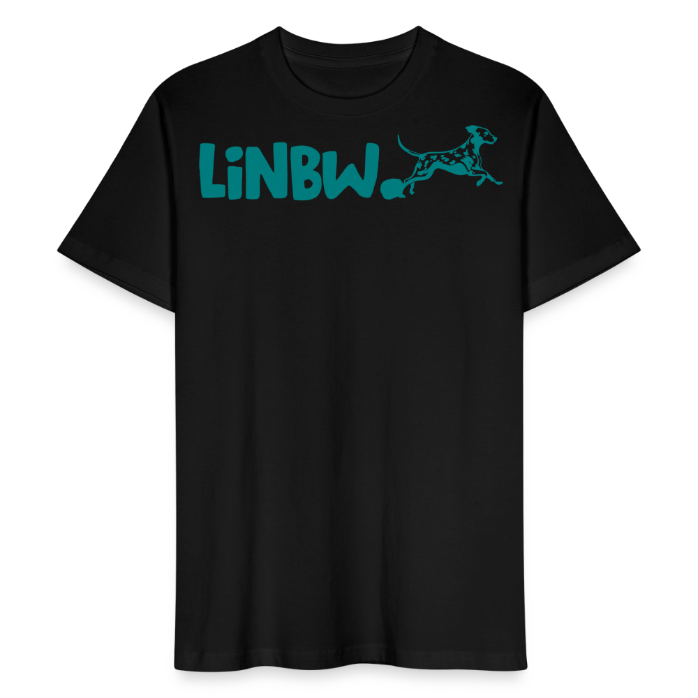 LiNBW. Männer T-Shirt Life is not just black and white - Schwarz