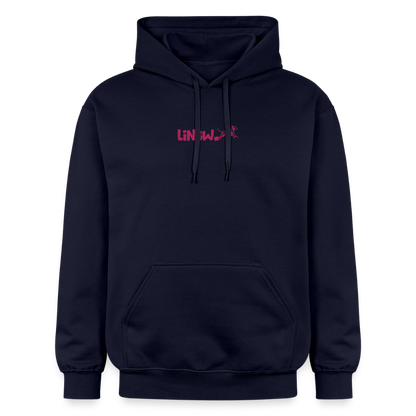 LiNBW. Männer & Frauen Hoodie Life is not just black and white - Navy