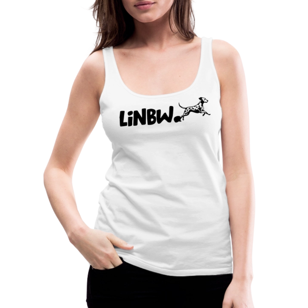 LiNBW. Frauen Tank-Top Life is not just black and white - Weiß