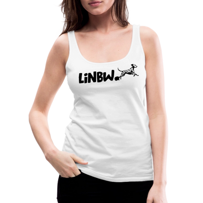 LiNBW. Frauen Tank-Top Life is not just black and white - Weiß