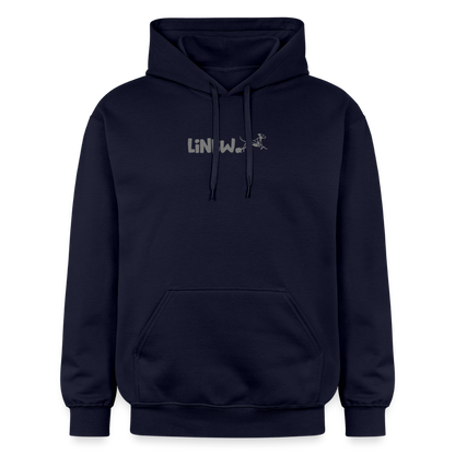 LiNBW. Männer & Frauen Hoodie Life is not just black and white - Navy