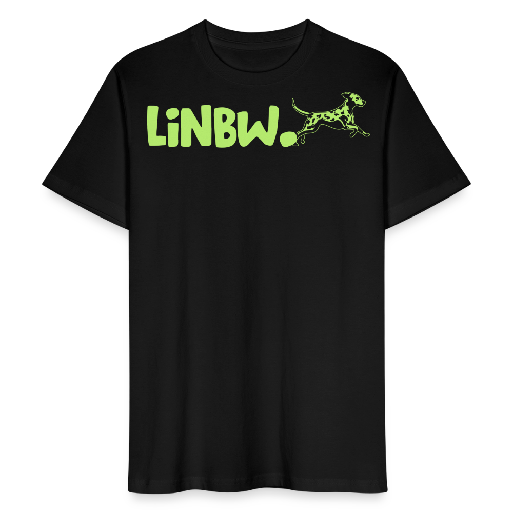 LiNBW. Männer T-Shirt Life is not just black and white - Schwarz