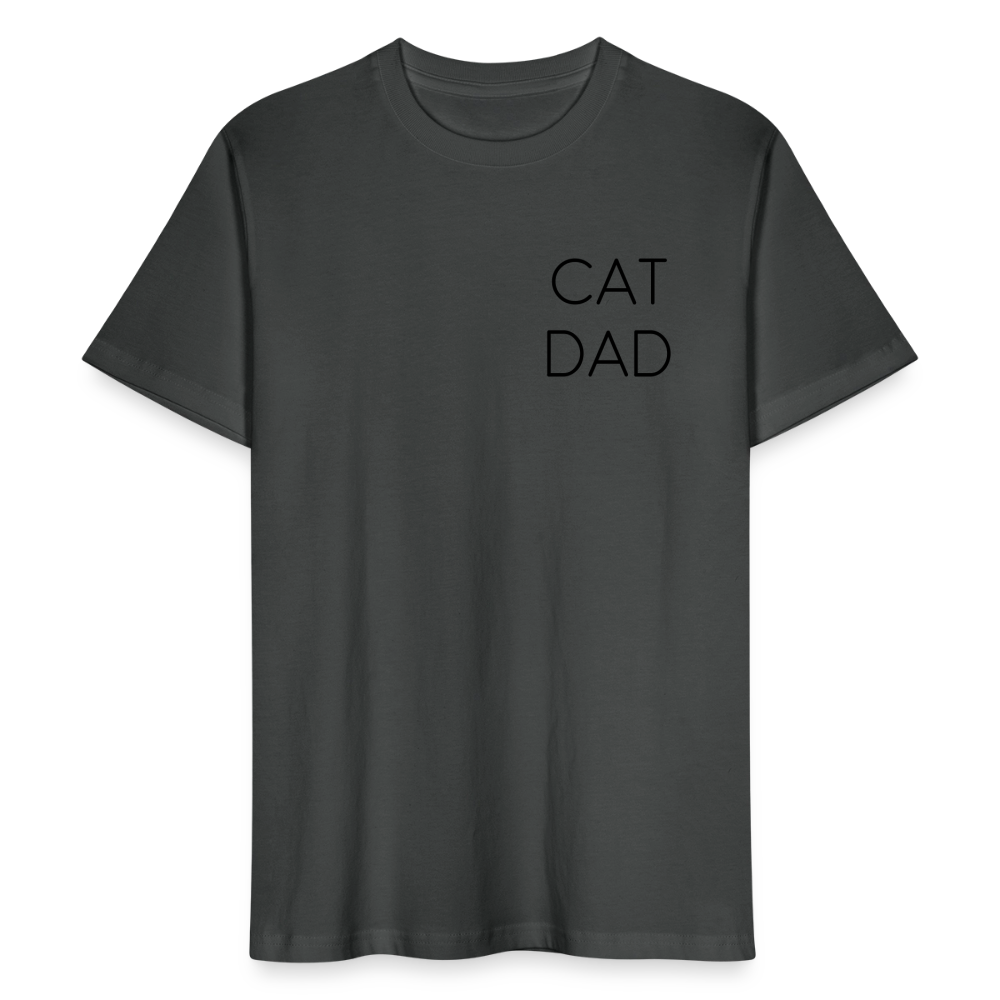 LiNBW. Männer T-Shirt Stolzes Personal einer Katze - Anthrazit