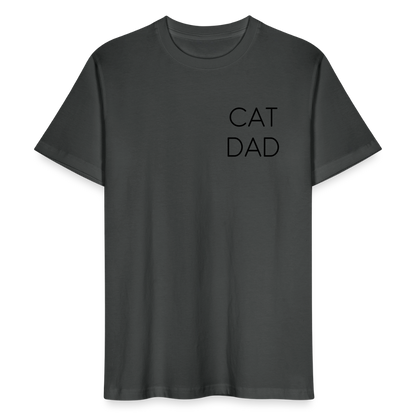 LiNBW. Männer T-Shirt Stolzes Personal einer Katze - Anthrazit