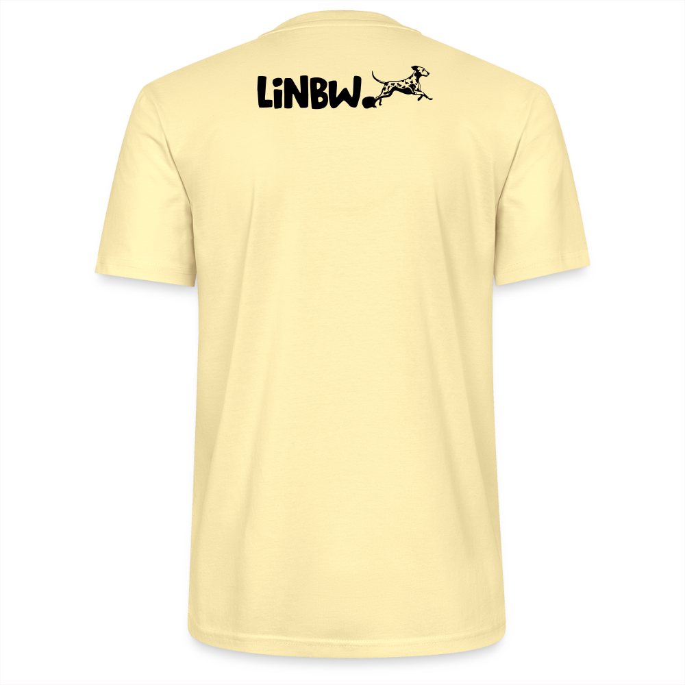 LiNBW. Männer T-Shirt Life is not just black and white - Creme