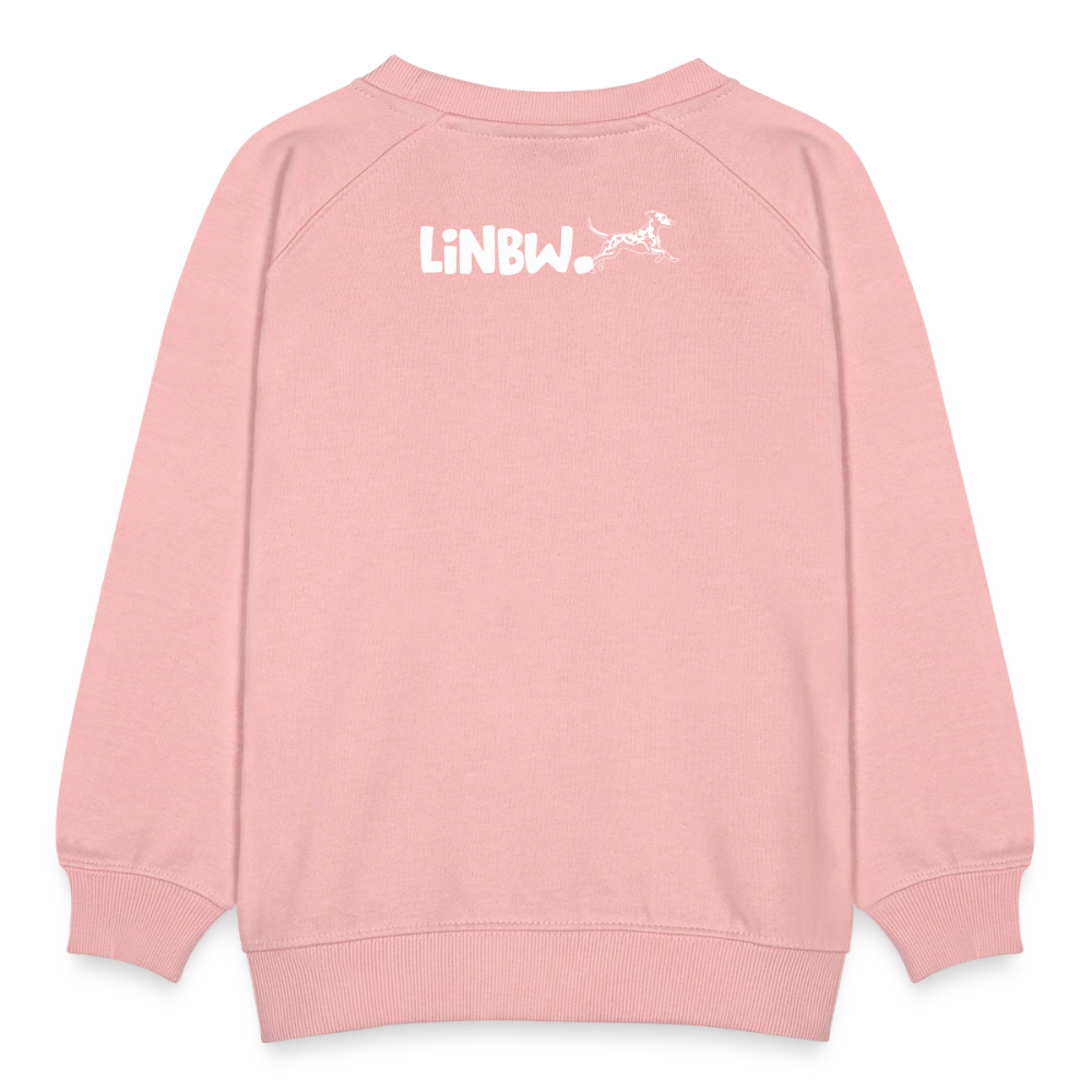 LiNBW. Kinder Pullover Life is not just black and white - Kristallrosa