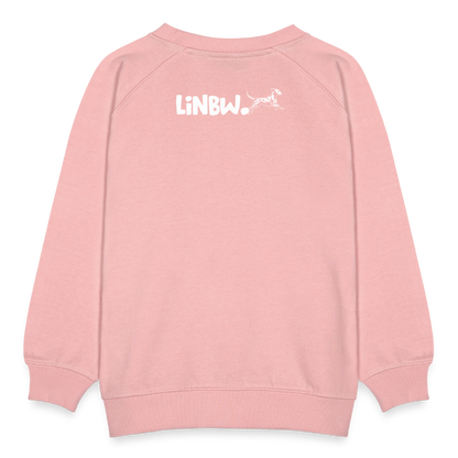LiNBW. Kinder Pullover Life is not just black and white - Kristallrosa