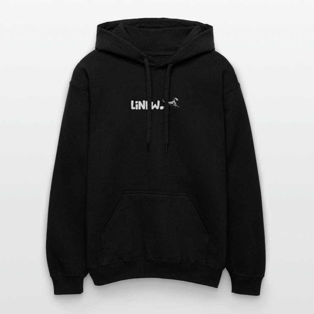 LiNBW. Männer & Frauen Hoodie Life is not just black and white - Schwarz
