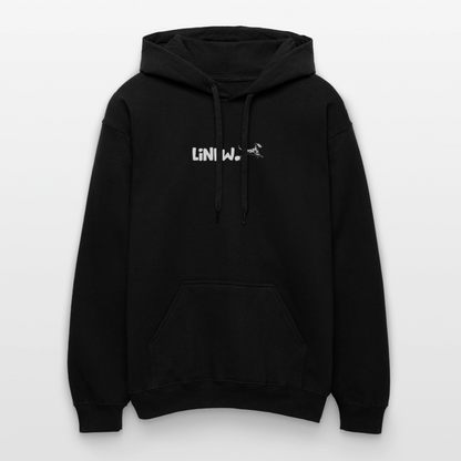 LiNBW. Männer & Frauen Hoodie Life is not just black and white - Schwarz