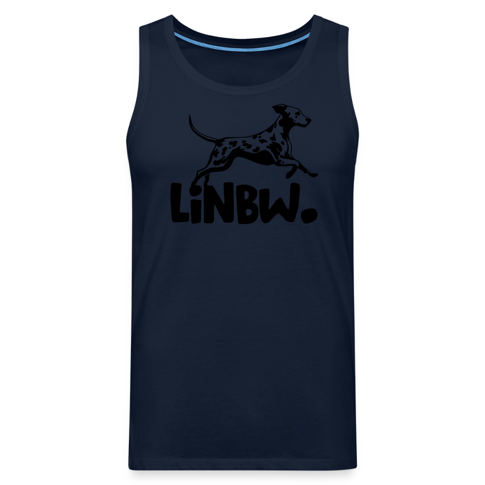 LiNBW. Männer Tank-Top - Navy