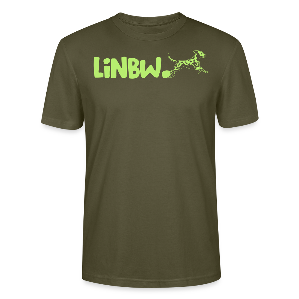 LiNBW. Männer T-Shirt Life is not just black and white - Khaki