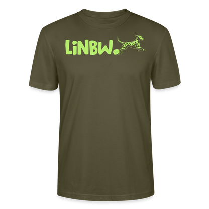 LiNBW. Männer T-Shirt Life is not just black and white - Khaki