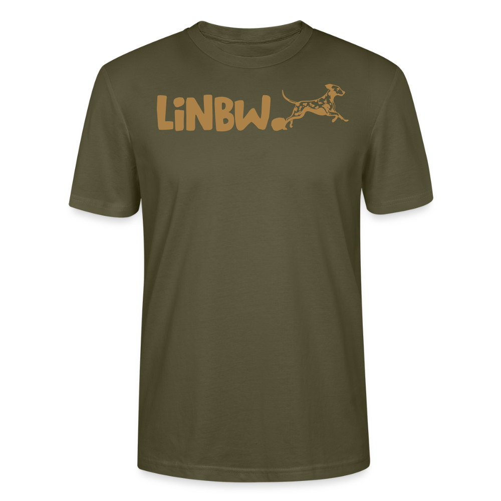 LiNBW. Männer T-Shirt Life is not just black and white - Khaki