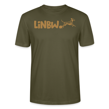 LiNBW. Männer T-Shirt Life is not just black and white - Khaki