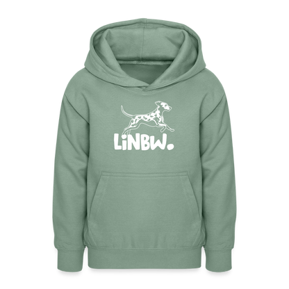 LiNBW. Teenager Hoodie - Graugrün