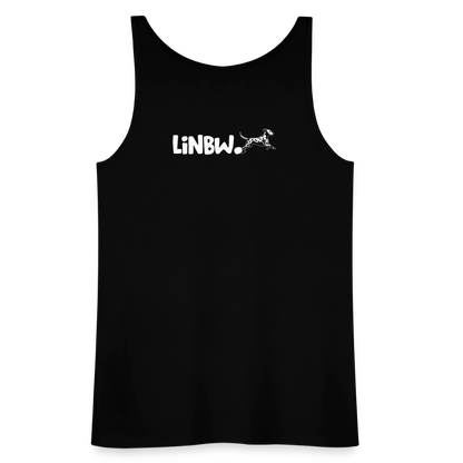 LiNBW. Frauen Tank-Top Life is not just black and white - Schwarz