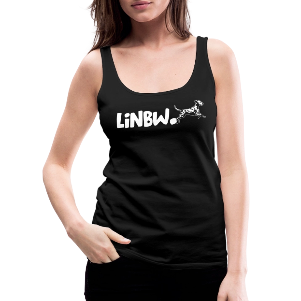 LiNBW. Frauen Tank-Top Life is not just black and white - Schwarz